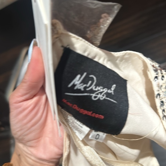 V-Neck Long Dress with Tags - Picture 7 of 7